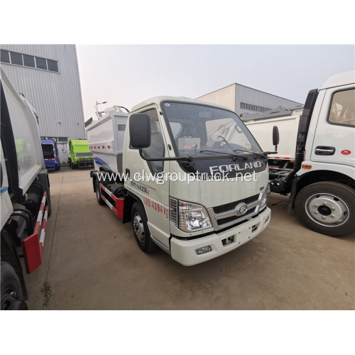 Foton 5 ton compact garbage vehicle